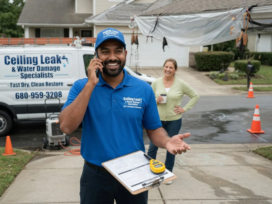 Ceiling Leak Cleanup Allentown, PA FAQs